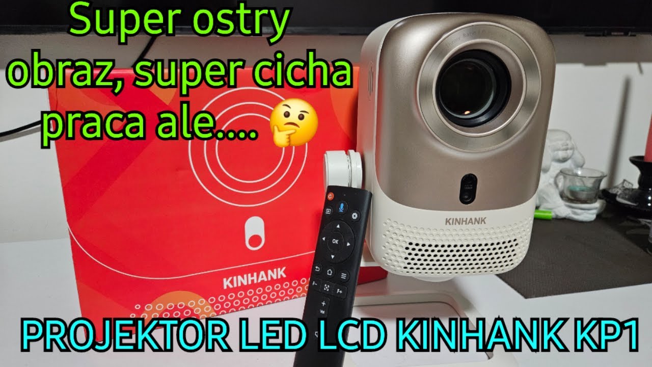 Test projektora Led Lcd KINHANK KP1 FHD 1080p
