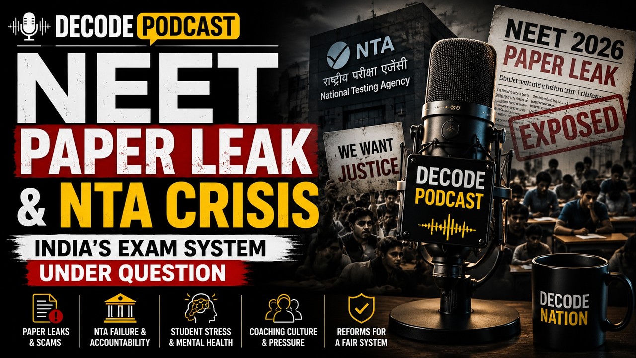 [Podcast] NEET Paper Leak & NTA Crisis | India&rsquo;s Exam System Under Question