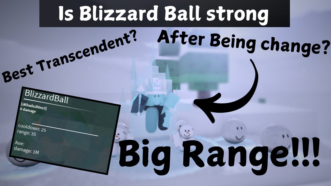 Is Blizzard Ball Stronger After The Changes?| Give Away 2 Boulders & 2 Bloxxers| Ball Tower Defense