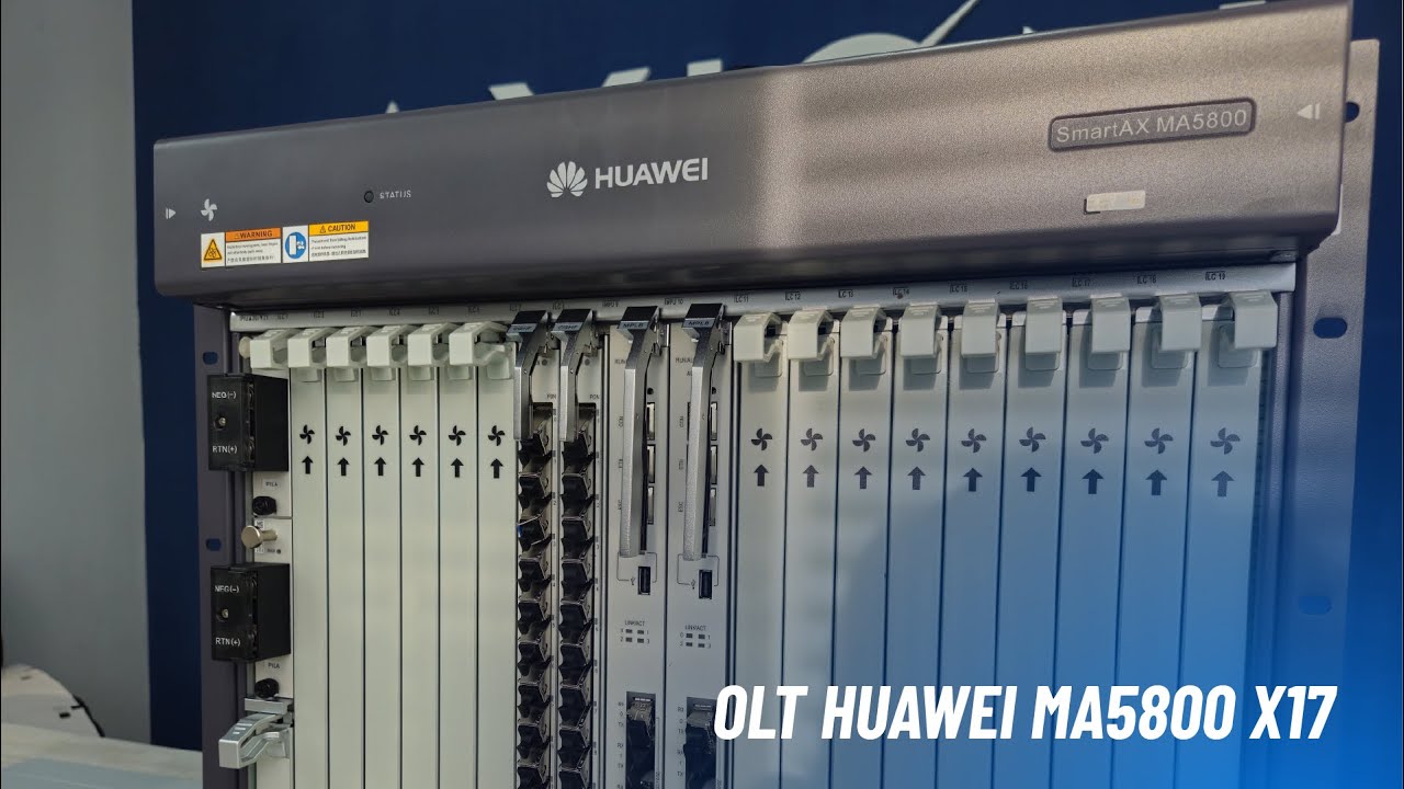 UNBOXING OLT HUAWEI MA5800 X17 XPON / UN TREMENDO MONSTRUO🔥