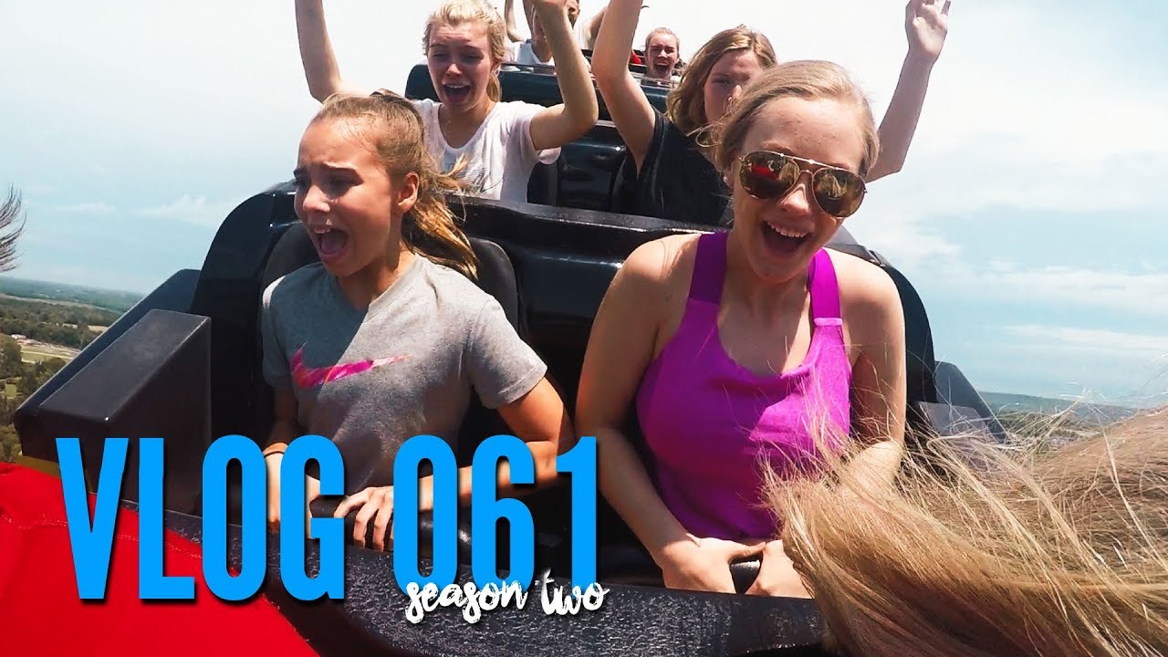 My first motovlog! Last day of vacation! Worlds of Fun! Senior Pics! | Vlog.061