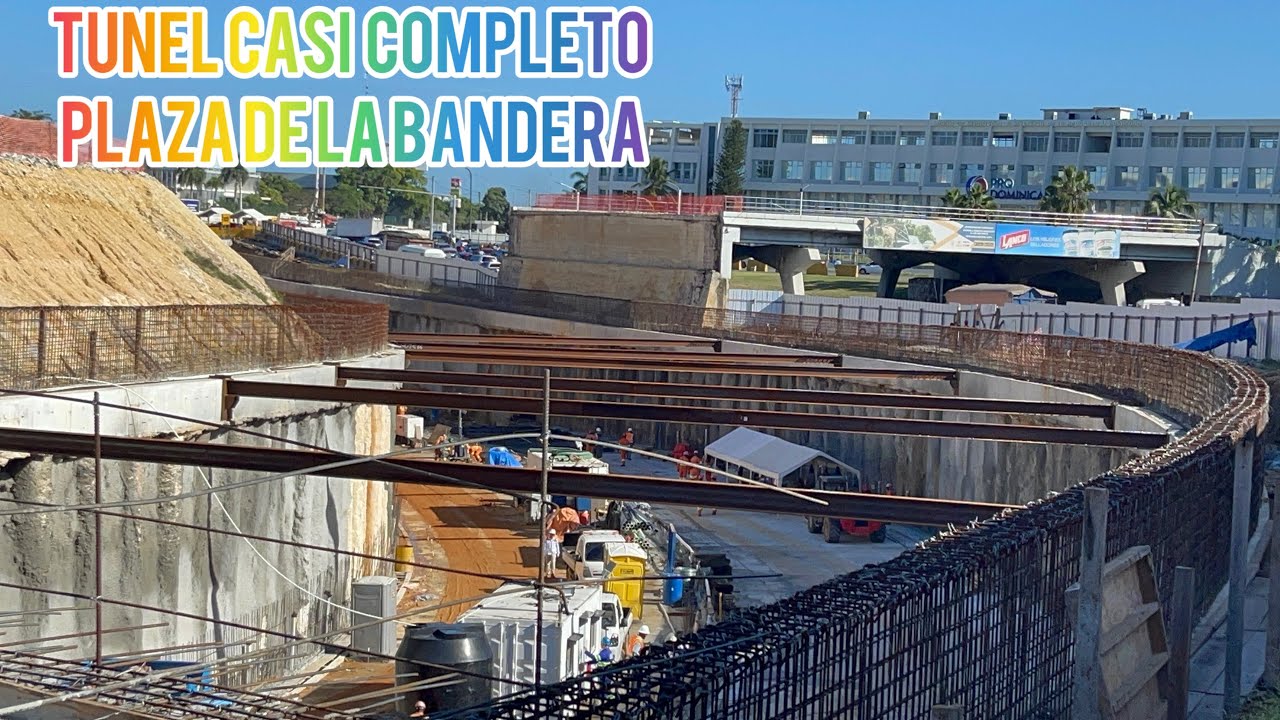 Mira el Túnel casi completo Plaza de la bandera