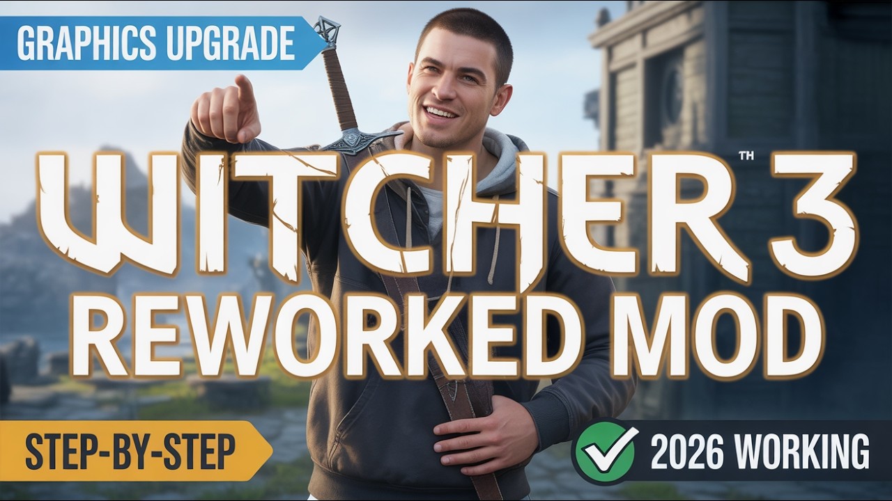 Как установить The Witcher 3 HD Reworked Project (2026) для The Witcher 3: Wild Hunt – пошаговая ...