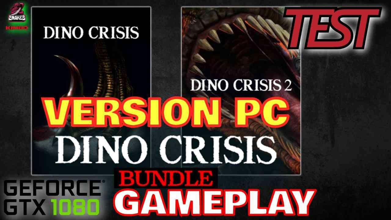 👍DINO CRISIS 1 / DINO CRISIS 2 [ VERSION PC ]  -  GTX 1080 / i7 8700k 👍GAMEPLAY