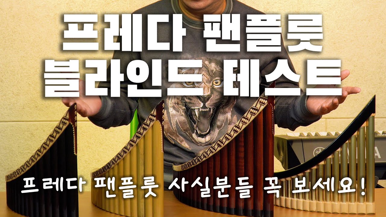 프레다 팬플룻 블라인드 테스트 | 악기 구매 전 꼭 봐야할 영상 | preda panflute blind test