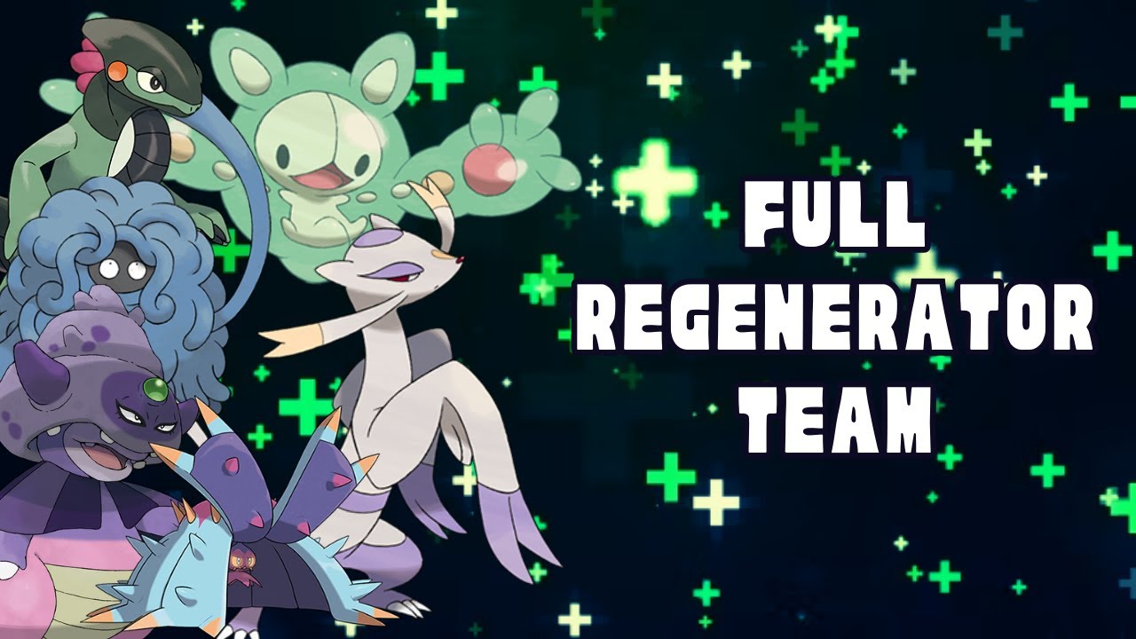 Full Regenerator Team Constantly Healing Makes People Salty - Pokemon Showdown Theme Team