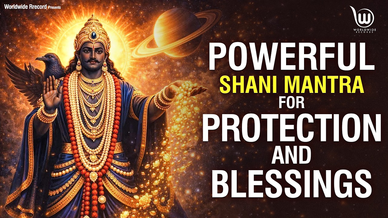 Powerful Shani Mantra by Suresh Wadkar | Nilanjan Samabhasam