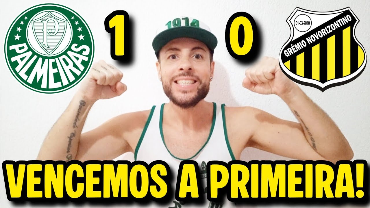 PALMEIRAS 1x0 NOVORIZONTINO! VERDÃO PODERIA TER AUMENTADO A VANTAGEM! 1° JOGO DA FINAL DO PAULISTÃO