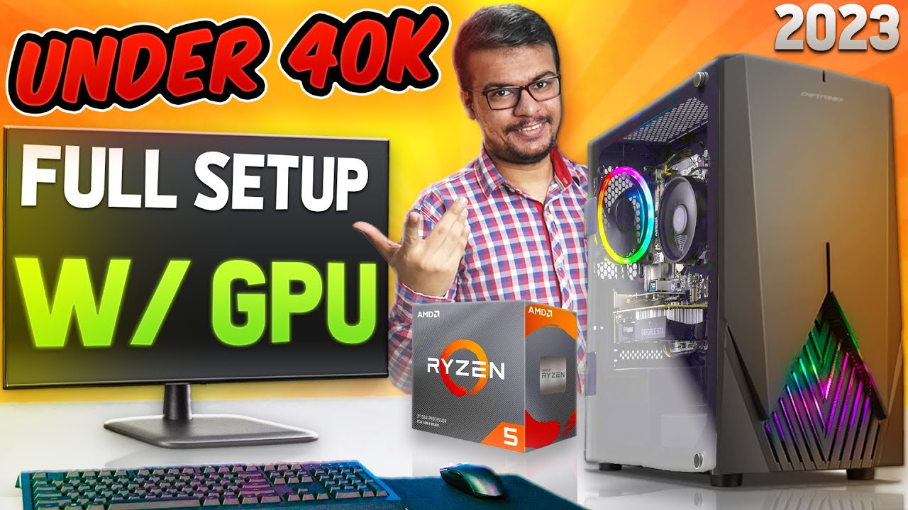 Gaming PC build under 40000 Full Setup | Graphics Card | 45k PC Build | 2023