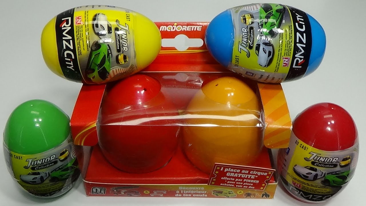 Easter eggs by Majorette & RMZ City