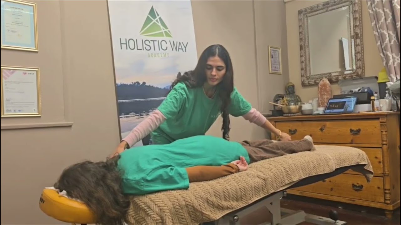 Bio-Massage & Polarity Session Demonstration | Level 3 Diploma in Bio-Energy Therapy & Healing