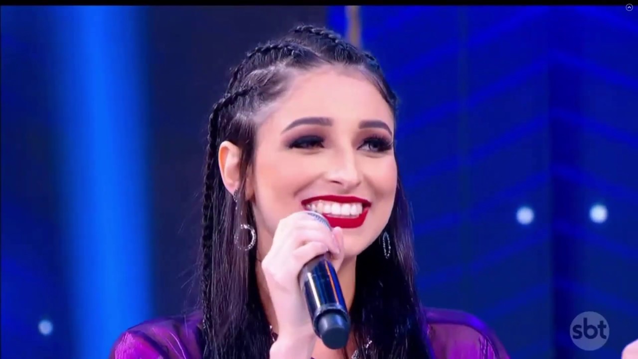 JADE SALLES CANTA ANYONE (Demi Lovato) - Programa Raul Gil