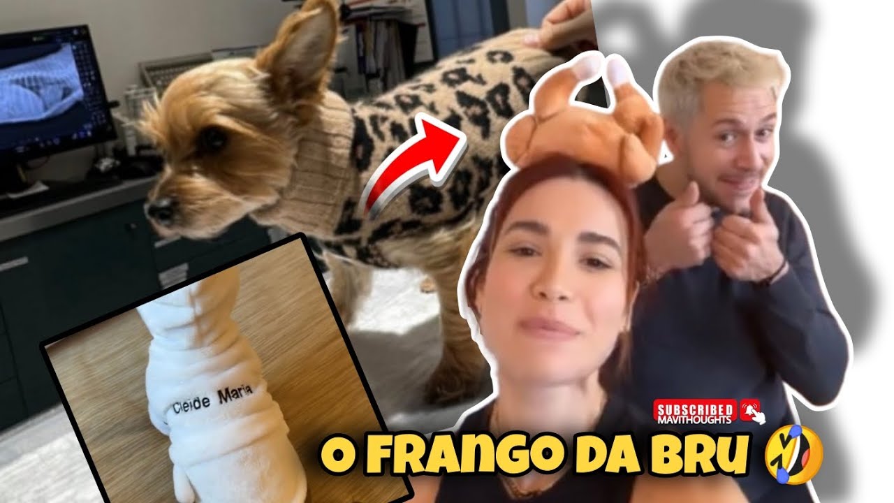 A Cleide Maria Com Roup&atilde;o, Quem Aguenta!! 🥰 🐕| Bernardo e Bruna Mais Divers&atilde;o V&iacute;deo 🤣❤️ | Brunardo 🤍