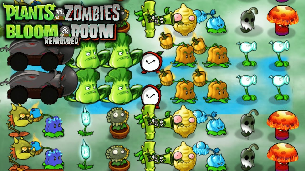 PvZ Bloom & Doom Remodded v3.0 (Part 2) | Bamboo Shoots, Lemon-Nade, Water Gun & More | Download