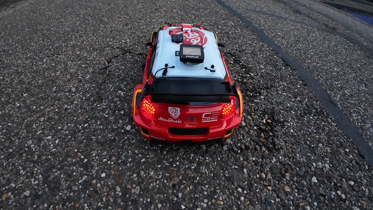 MJX 7303 With Infraction 6S Tires | Speed Test | Gps