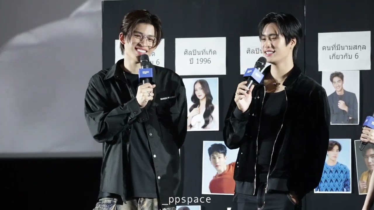 (Fancam) 6 April 2024 ปอนด์ เจมีไนน์ กิจกรรมหลังดูหนัง The First Omen #SFxGeminiPond
