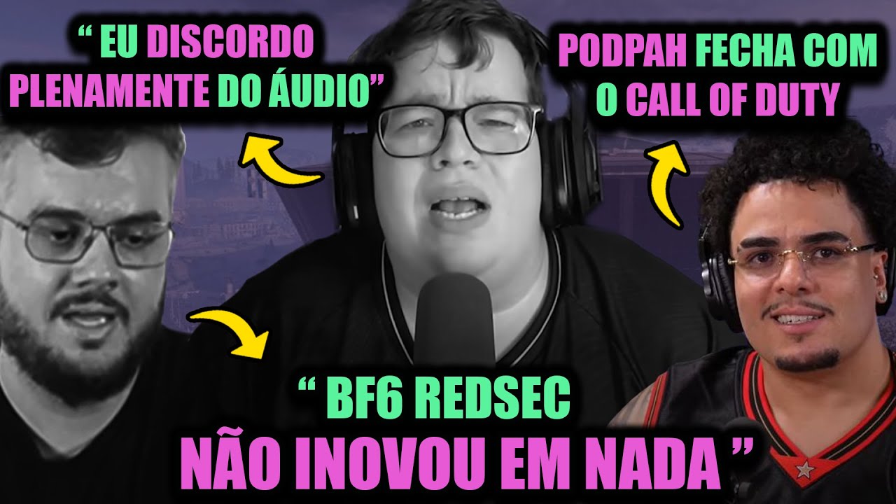 🔥EITA! Streamers DISCUTEM sobre Battlefield 6 Redsec. &Eacute; CHORO?