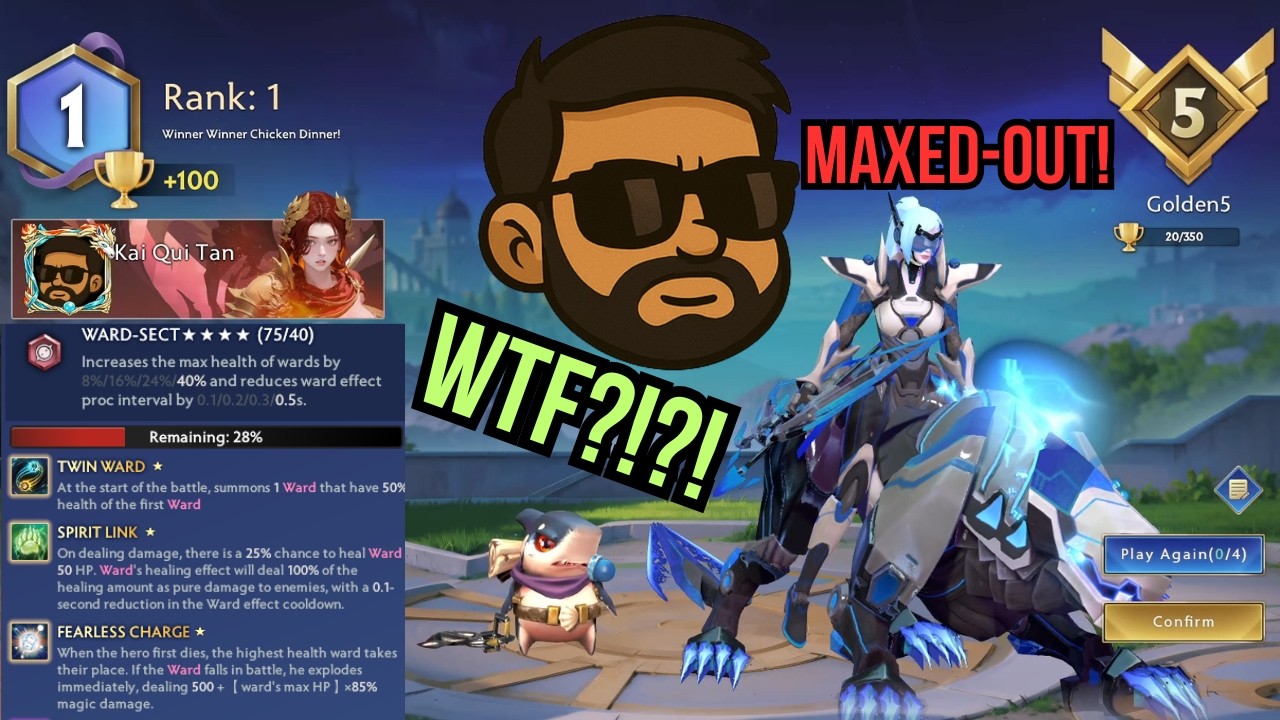 Dota Auto-Gladiators! Destroying Rank 77 with Maxed-out Ward Sect Mirana