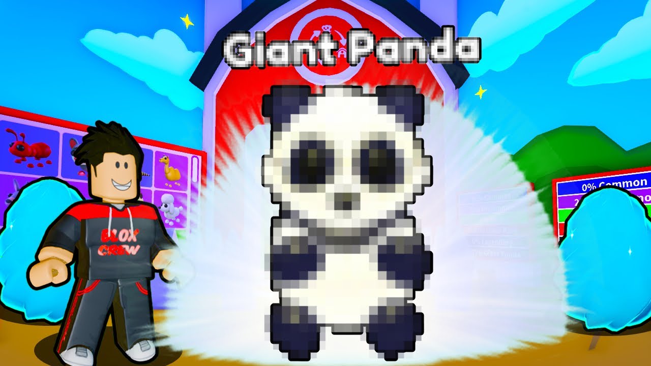 I Returned to Hatch Crystal Eggs to Get Secret 0.1% GIANT PANDA?! (Adopt Me)