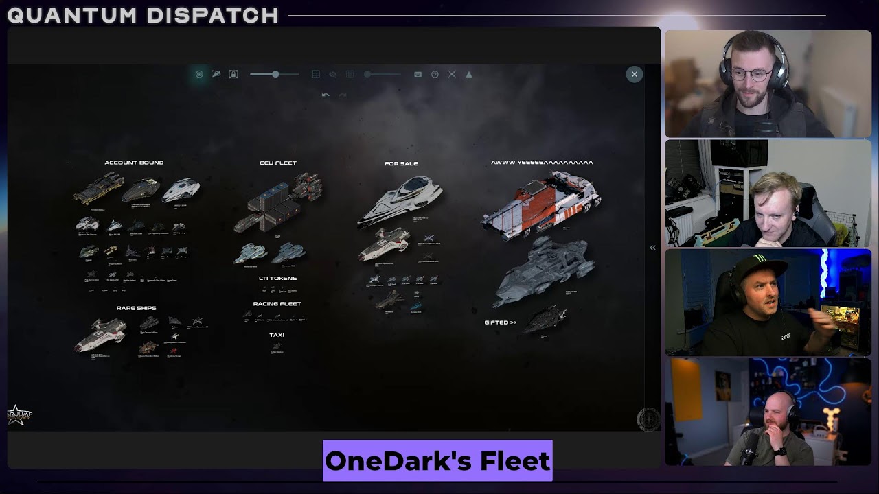 Не потратили ли мы слишком много денег? Обзор наших флотов! - Подкаст QD Star Citizen, 1 сезон, 6...