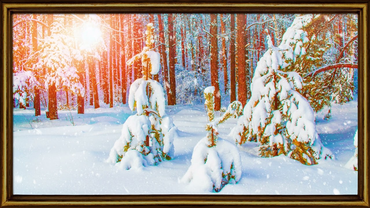 Snow Covered | 4K TV Art