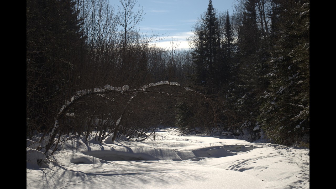 Weekend winter hike Canada, Thunder Bay | Background ASMR Video