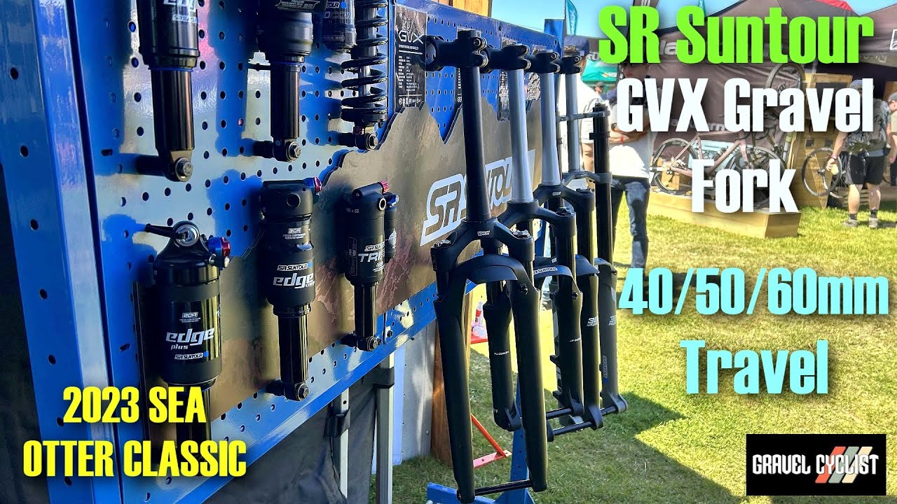 SR Suntour GVX Gravel Fork: Sea Otter 2023
