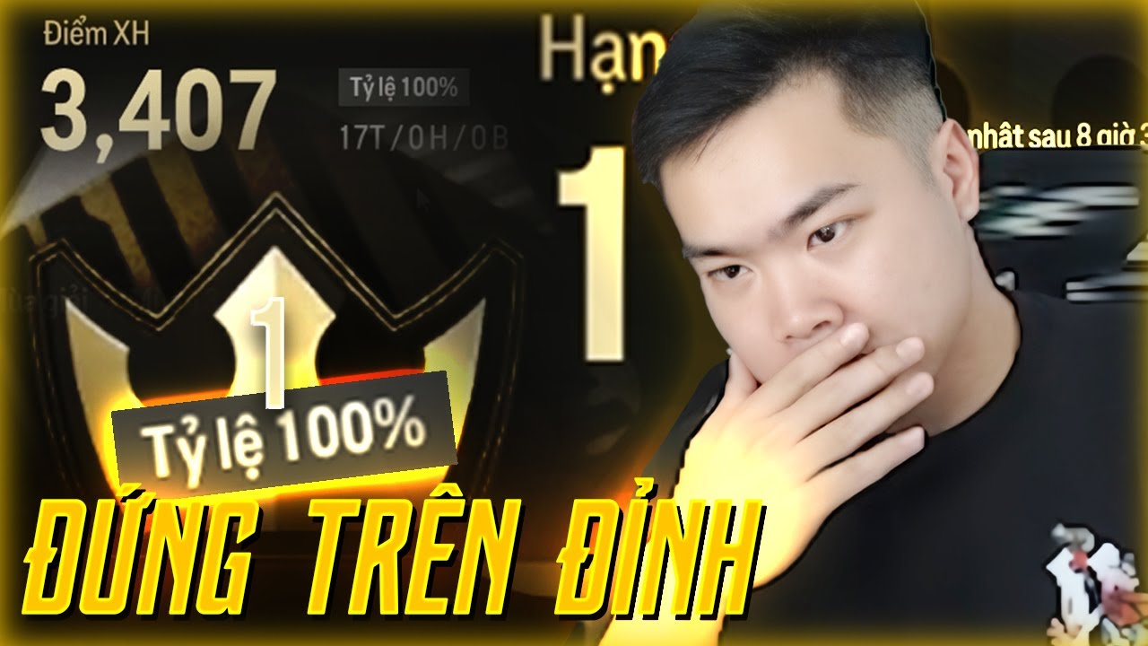 PHONG ĐỘ ĐỈNH CAO CHIẾM GIỮ TOP 1 RANK SI&Ecirc;U SAO C&Ugrave;NG TỶ LỆ CHIẾN THẮNG 100% | Tabi Tuấn Anh