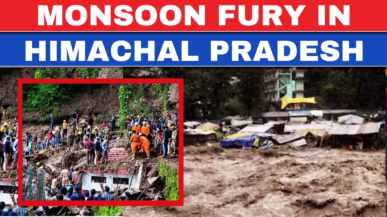 Shimla Landslide News Live | Himachal Pradesh Monsoon | Heavy Rainfall Updates | Weather Forecast