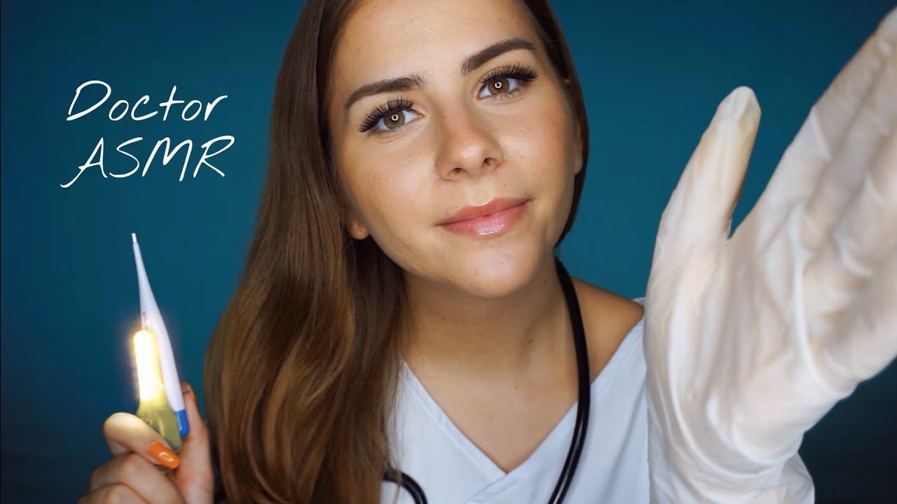 ASMR Deine Hausärztin Dori Untersucht Dich (Soft Spoken, Eye Exam, Ear Cleaning & More)