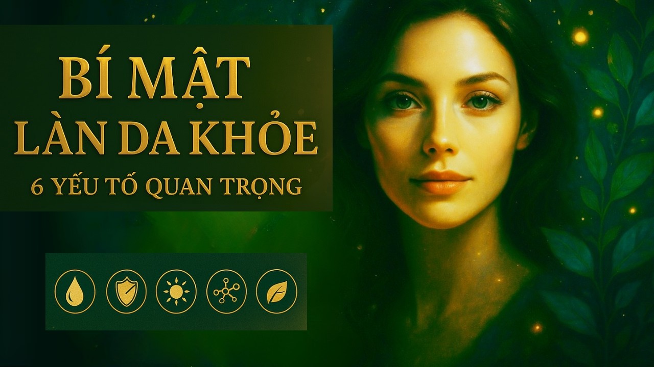 6 TRỤ CỘT NỘI SINH GIÚP DA MỊN, ĐÀN HỒI, RẠNG RỠ