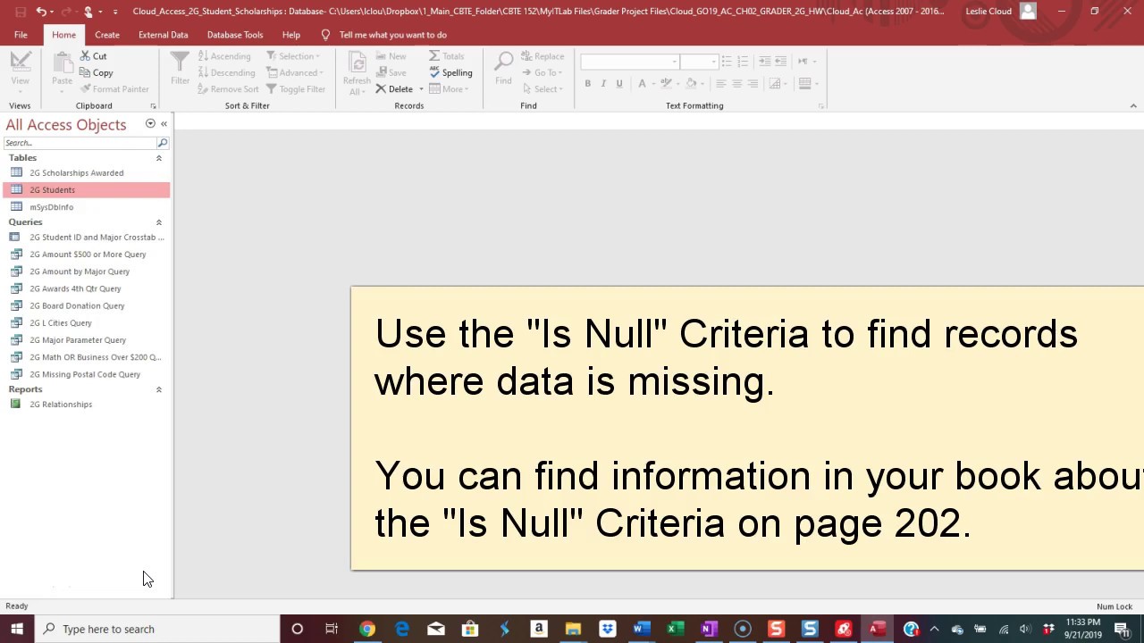 Using_IsNull_Criteria