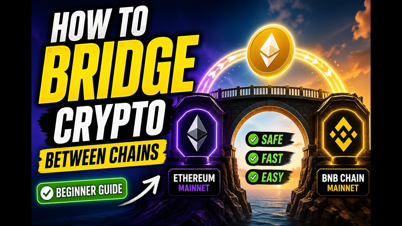 How to Bridge Crypto Between Chains (Beginner Guide)