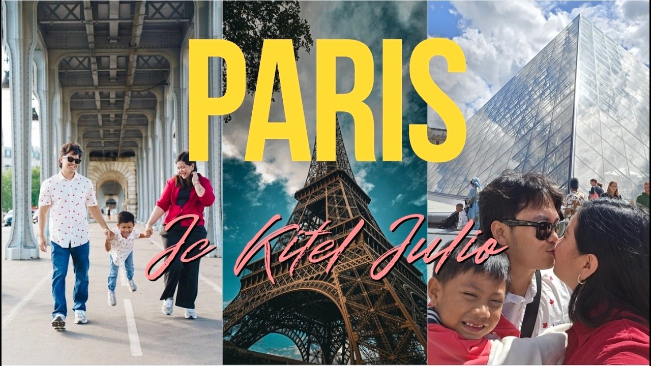 Paris 2025 | The Parent Things | JcKitel | Vlog