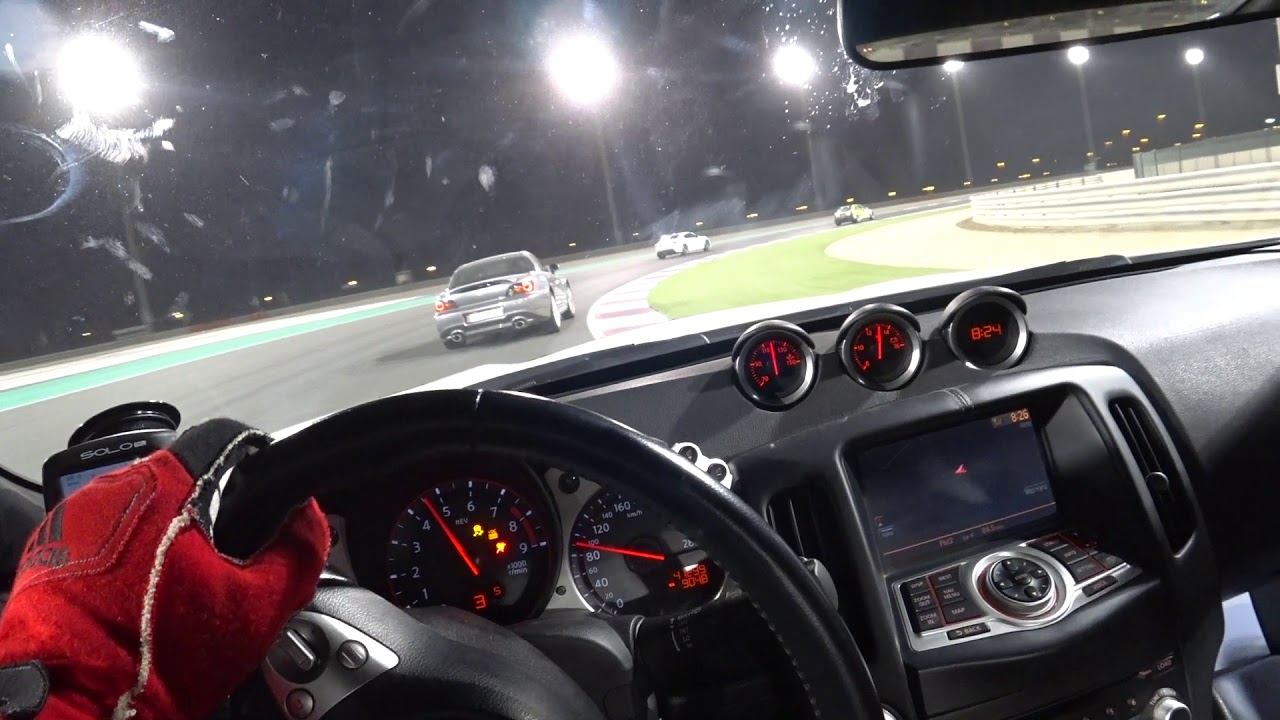 370z vs EK9 race car - Losail Trackday 10 January 2019