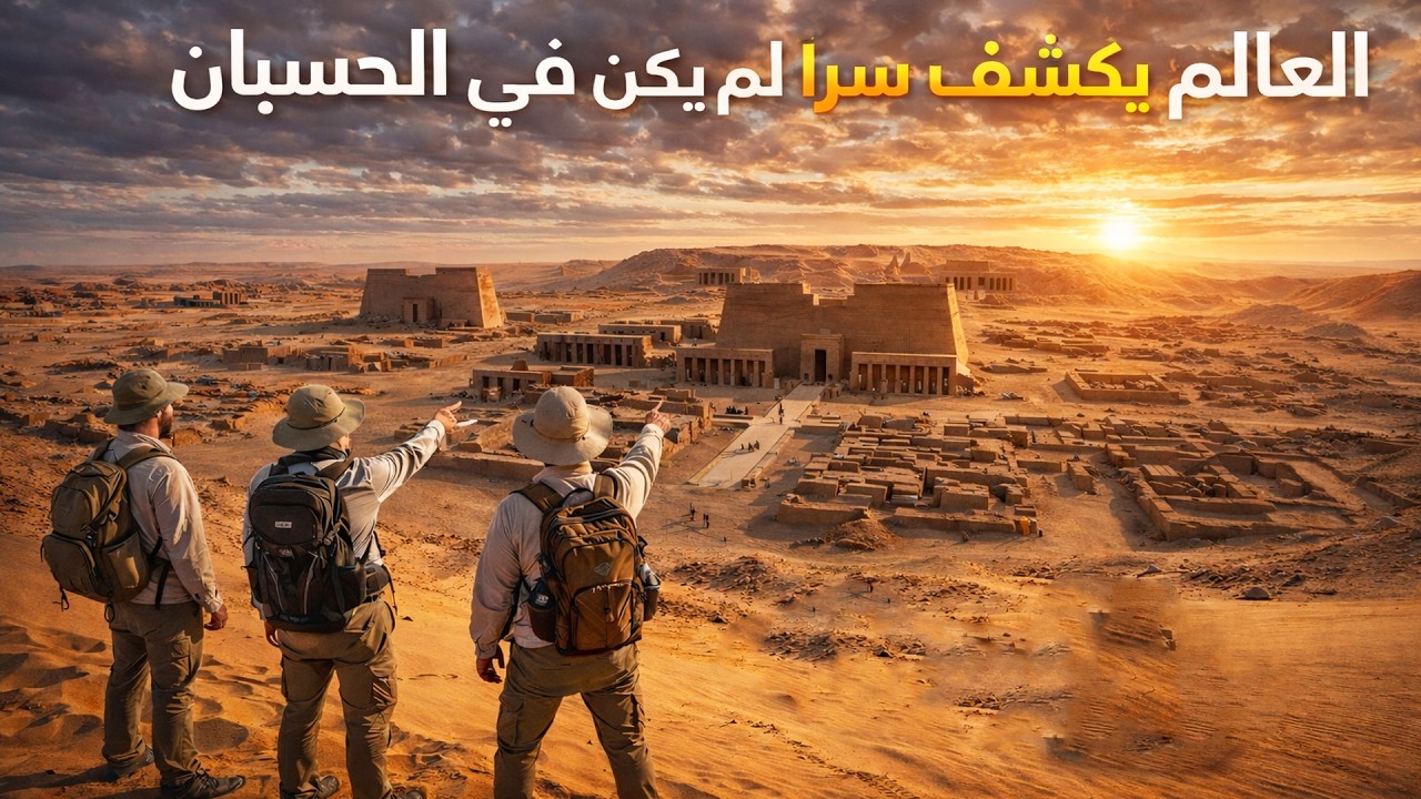 مصر تُدهش العالم من جديد باكتشافٍ غير مسبوق أربك العلماء وأثار ذهولهم… لم يكن أحد يتوقع العثور عليه