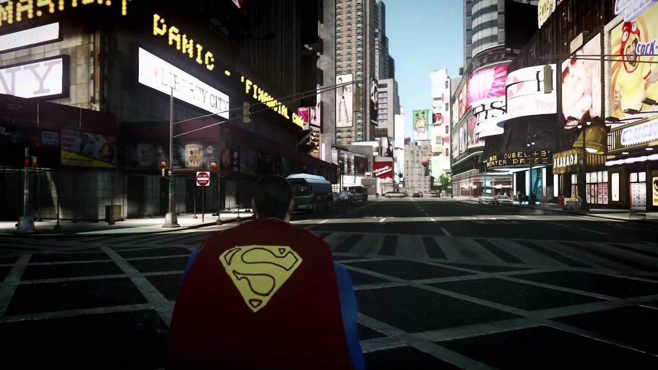 Superman + GTA IV + Final iCEnhancer 1.2.5 Modifed Settings by H1Vltg3