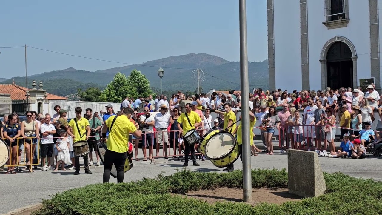 GRUPO DE BOMBOS S. LOURENÇO - M. CANAVESES NAS FESTAS HONRA DE SANTA MARTA - PORTUZELO-VIANA CASTELO