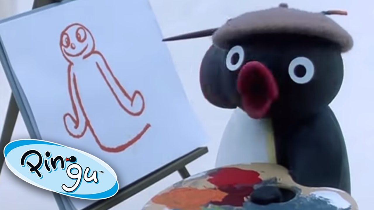 Pingu the Great Artist! 🎨 | Pingu Official | 1 Hour | Cartoons for Kids