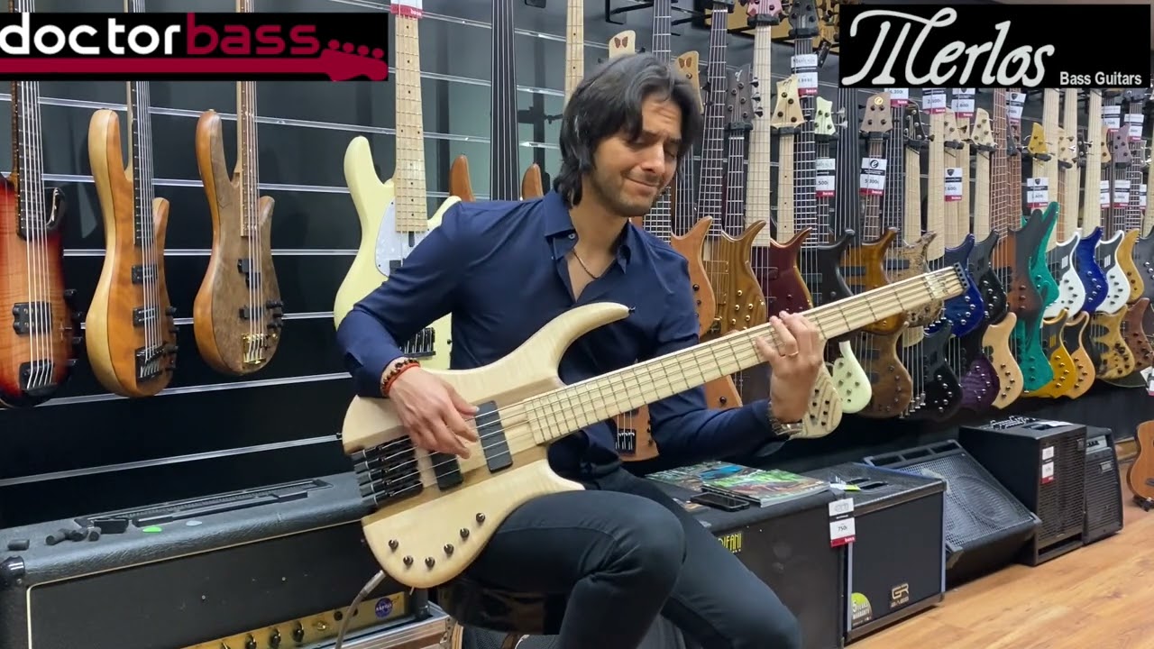 Merlos Trium 5 Fretted (Detachable Neck) Demo by Andr&eacute;s Rotmistrovsky at Doctorbass.net