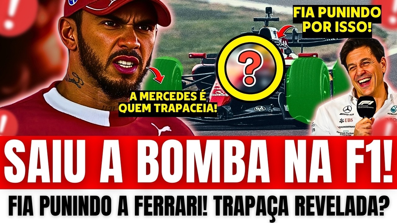 BOMBA: Hamilton DETONA PUNIÇÃO da FIA | Verstappen HUMILHADO pela Mercedes | McLaren