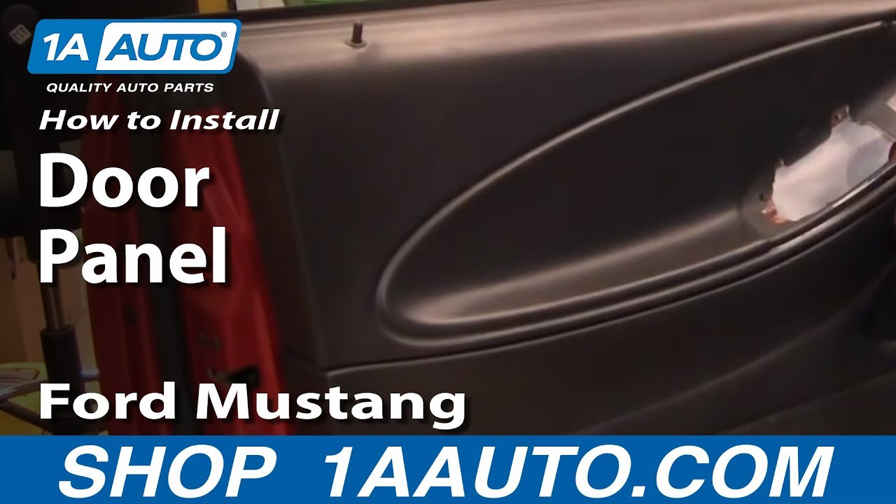 Как снять дверную панель Ford Mustang 99-04