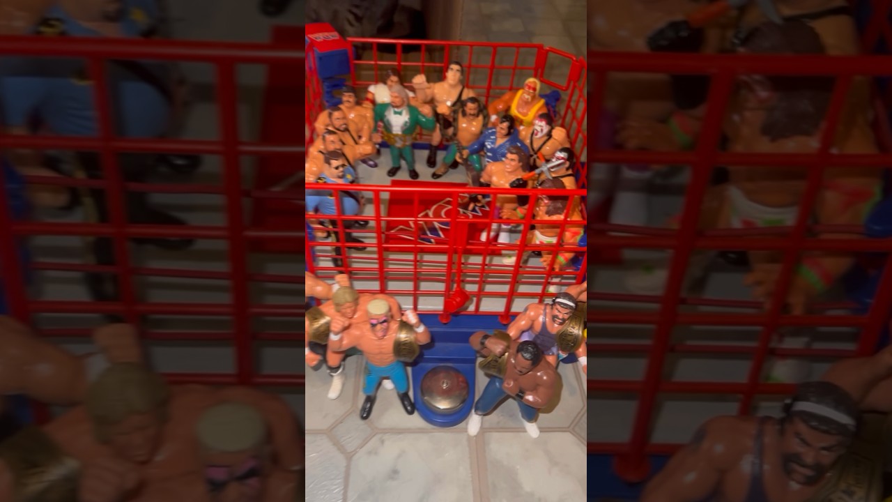 WWF Hasbro & WCW Galoob Wrestling Action Figures Unboxing 90s Toys
