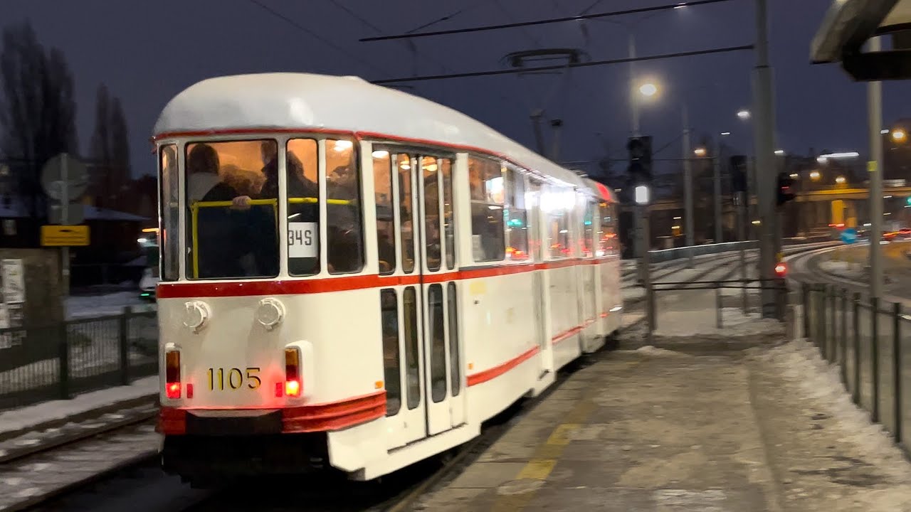 Tramwaje w Gdańsku GAiT 34 finał WOŚP