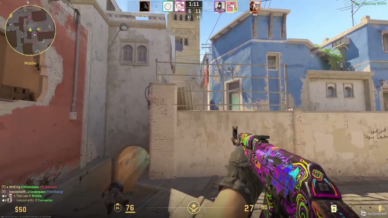 Tapping heads in CS2