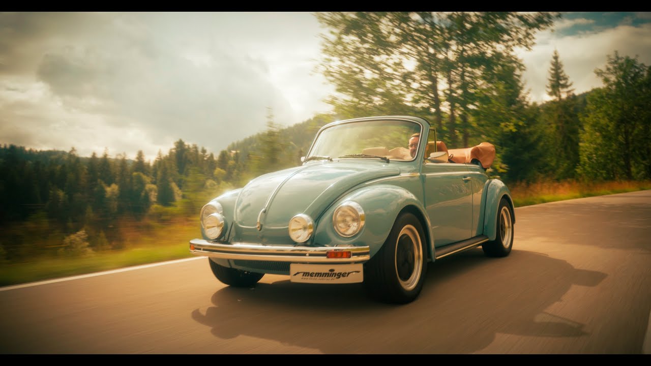 Memminger Feine-Cabrios - unterwegs im VW Käfer Cabrio 1303 mit 100 PS Motor