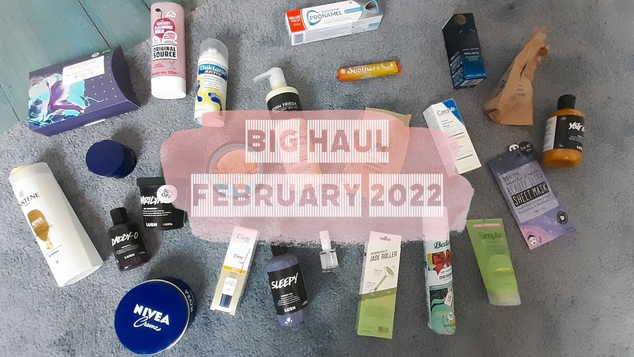 Health and Beauty Haul - UK. Boots, Body Shop, Lush etc