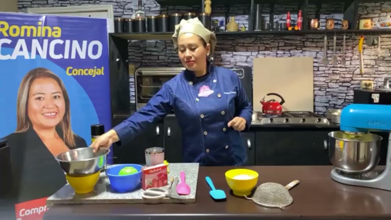 Preparacion bizcocho y torta de yogurt 🎂 (directo de Facebook)