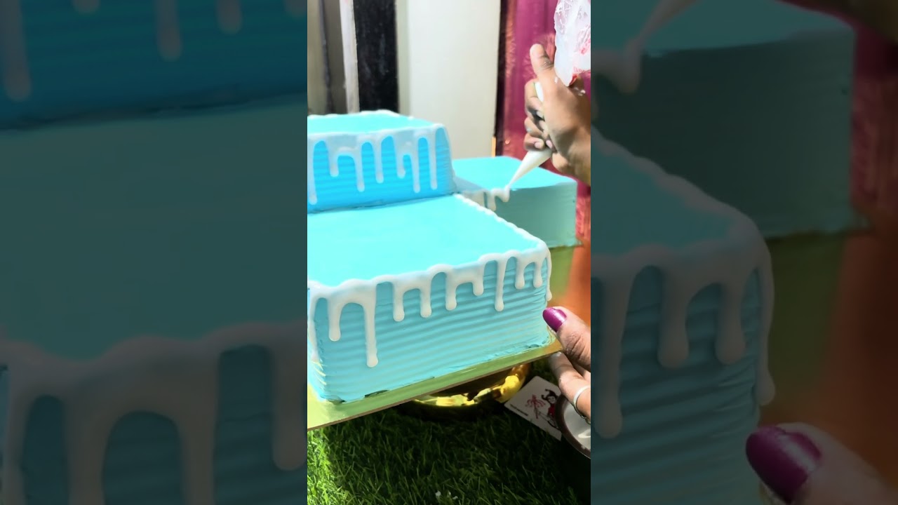 Doraemon theme cake 🎂  #Cake #cakedecorating #cakelovers #theme #birthdaycake #cakeforbirthday 