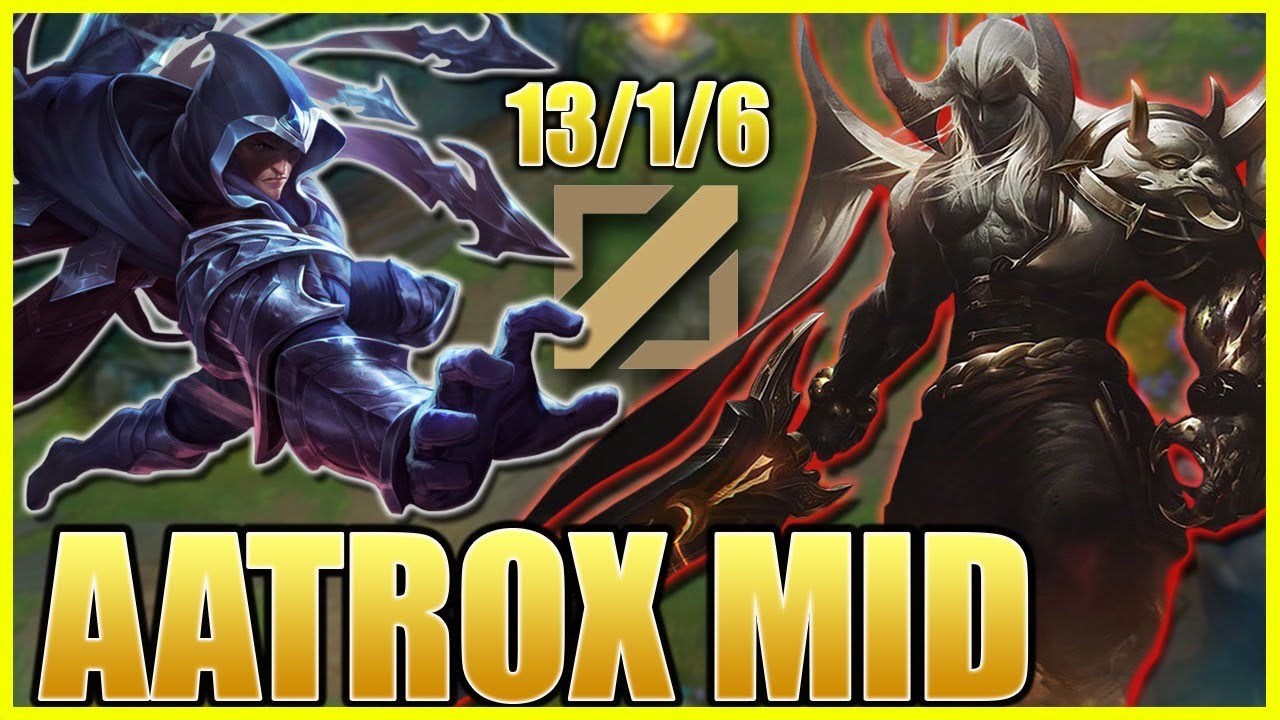 AATROX MID FUNCIONA? | Melhores momentos da stream | MONO AATROX MESTRE